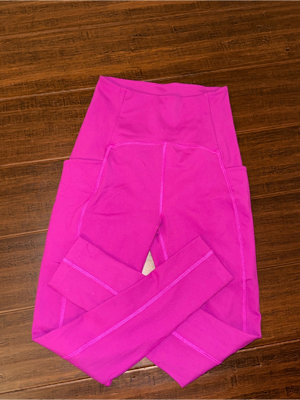 Beyond Yoga Magenta High-Waist Performance Leggings